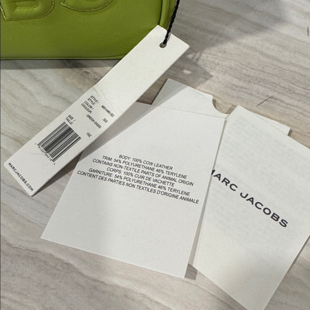 Marc Jacobs Flash Green Leather Camera Crossbody Bag - Picture 10 of 17
